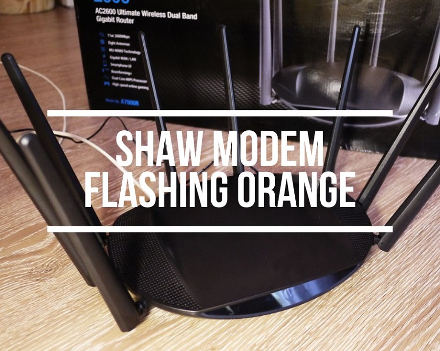 Shaw_Modem_Flashing_Orange